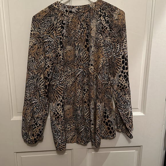 Animal print blouse - Picture 3 of 6